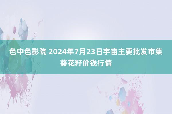 色中色影院 2024年7月23日宇宙主要批发市集葵花籽价钱行情