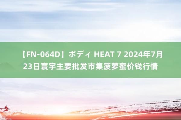 【FN-064D】ボディ HEAT 7 2024年7月23日寰宇主要批发市集菠萝蜜价钱行情