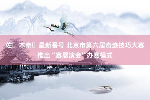 佐々木奈々最新番号 北京市第六届奇迹技巧大赛推出“赛展演会”办赛模式